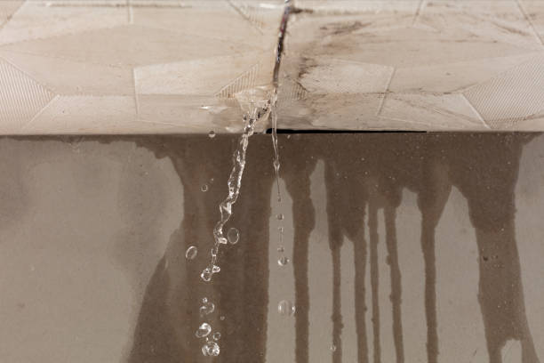 Professional Burst Pipe Cleanup technician working in Narragansett, RI